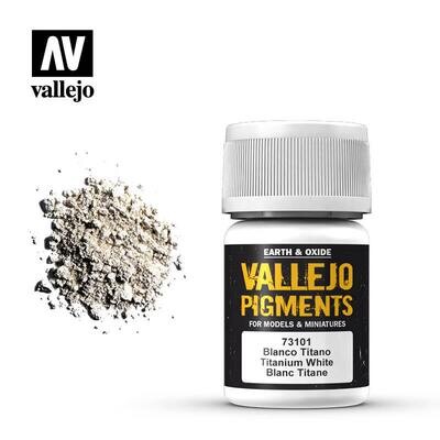 Titanium White 30ml - Vallejo - Pigment