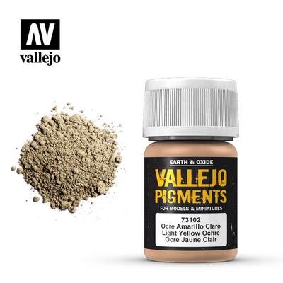 Light Yellow Ochre 30ml - Vallejo - Pigment