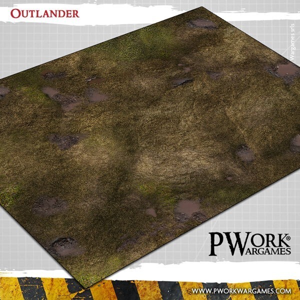 Outlander - Wargames Terrain Mat PVC Vinyl - 22x33
