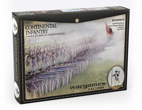 Continental Infantry American War of Independence - Horse and Musket - Wargames Factory