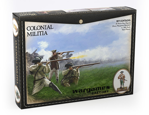 Colonial Militia American War of Independence - Horse and Musket - Wargames Factory