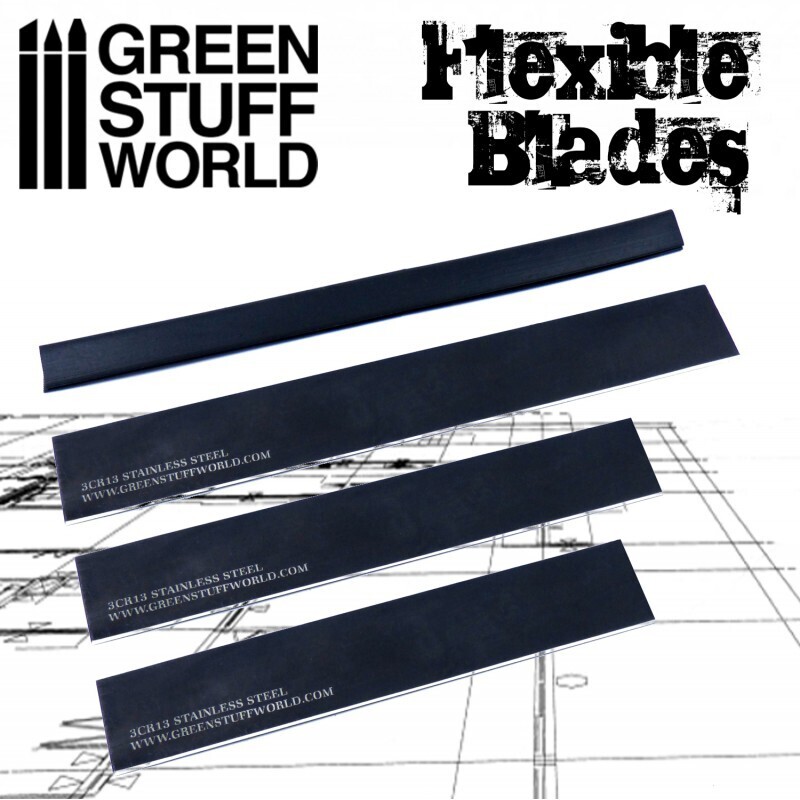 Flexibles Klingenset - Schneidwerkzeuge - Flexible Blade Set - Greenstuff World
