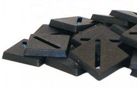 20mm Square Bases - (40 Stk.) - Kingsley