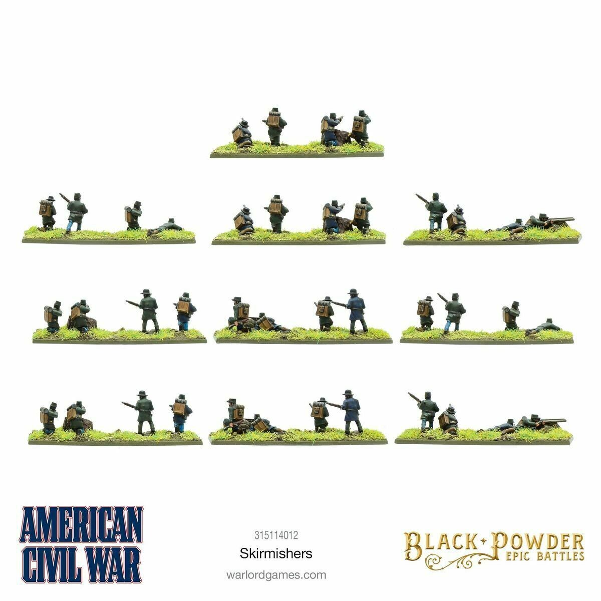 Epic Battles: American Civil War Skirmishers - Warlord Games