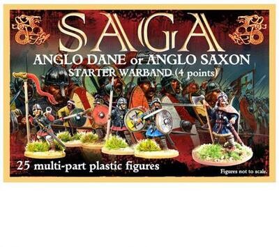 Plastic Saxon (Anglo Dane) SAGA Starter (4 point) - SAGA - Sarazenen