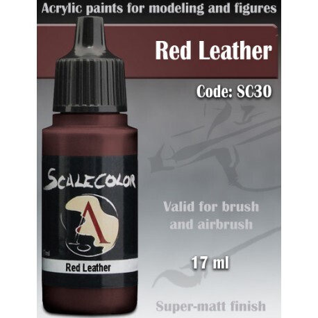 RED LEATHER - Scalecolor - Scale75