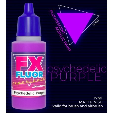 PSYCHEDELIC PURPLE Fluor - Scalecolor - Scale75