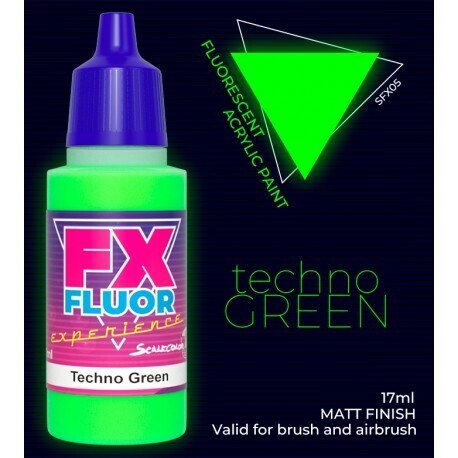 TECHNO GREEN Fluor - Scalecolor - Scale75