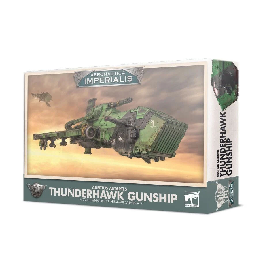 Thunderhawk Gunship des Adeptus Astartes - Aeronautica Imperialis  - Games Workshop