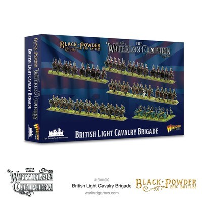 Black Powder Epic Battles: Waterloo - British Light Cavalry Brigade - Warlord Games