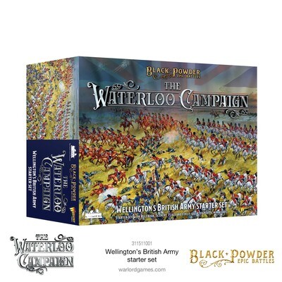Black Powder Epic Battles: Waterloo - British Starter Set - Warlord Games