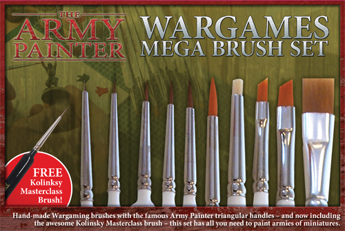 Mega Brush Set - Army Painter Pinsel