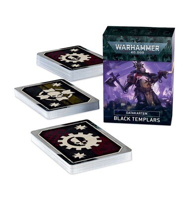 Datakarten: Black Templars (Deutsch) - Warhammer 40.000 - Games Workshop