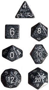 Ninja - Speckled Polyhedral 7-Die Set (7) - Chessex
