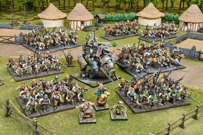 Halfling Mega Army - Kings of War - Mantic Games