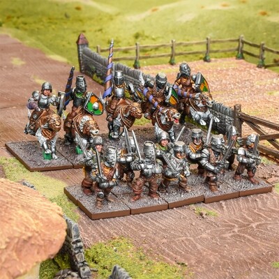 Halfling Stalwarts Battlegroup - Kings of War - Mantic Games