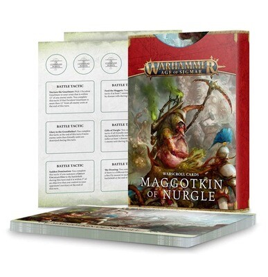 Warscroll Cards: Maggotkin of Nurgle (Englisch) - Warhammer Age of Sigmar - Games Workshop