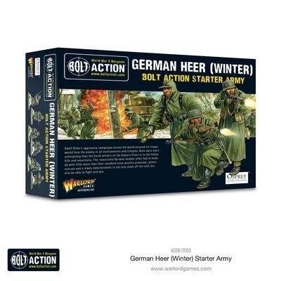 German Heer (Winter) starter army  - German -Bolt Action
