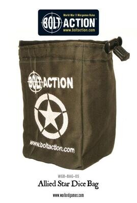 Bolt Action Allied Star Dice Bag (Grün) - Bolt Action