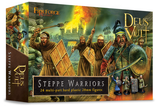 Steppe Warriors (24 infantry plastic figures) - Fireforge Games