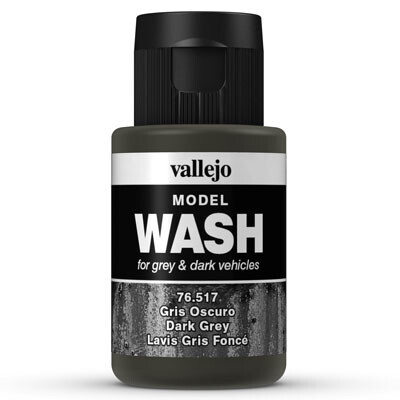 Model Wash 517 Dark Grey  - Vallejo - Farben