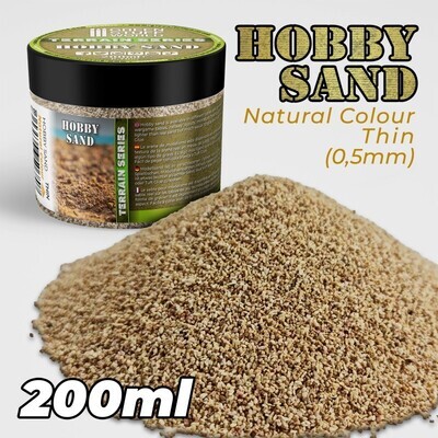 Dünner Hobby-Sand - Natural Color 200ml - GrauGreenstuff World