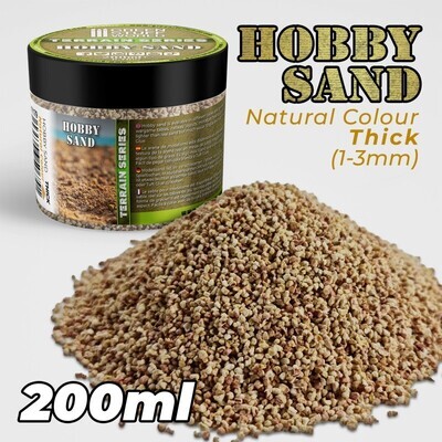 Thick Hobby-Sand - Natural Color 200ml - GrauGreenstuff World