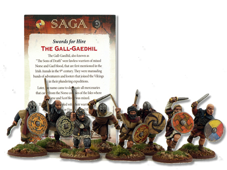 The Gall-Gaedhil, Sons of Death (inc Rules Card) - Söldner - SAGA