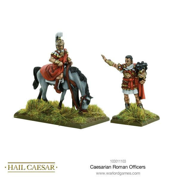Caesarian Roman Officers - Hail Caesar - Warlord Games