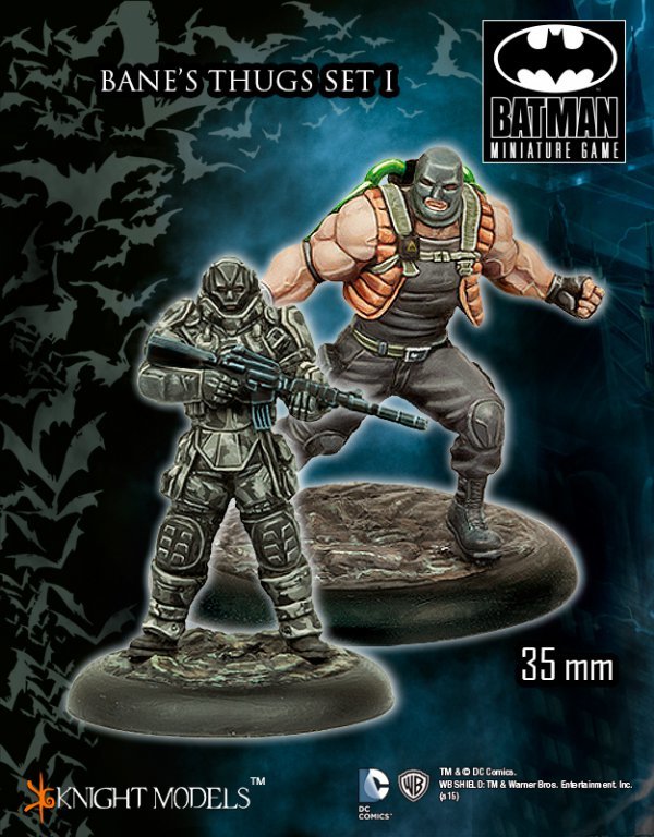 Bane Thug Set 1 - Batman Miniature Game - Knight Models