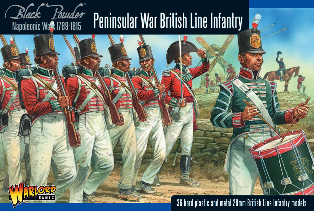 British Line Infantry (Peninsular) - Black Powder - Warlord Games