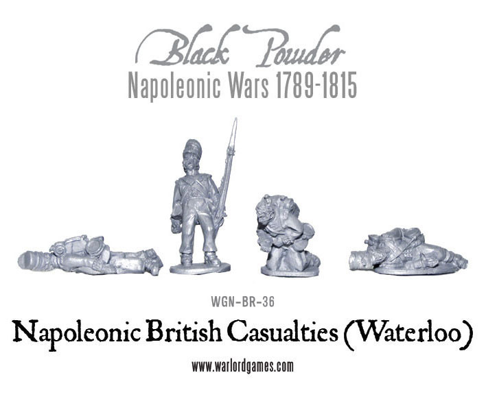 British Casualties (Waterloo) - Black Powder - Warlord Games