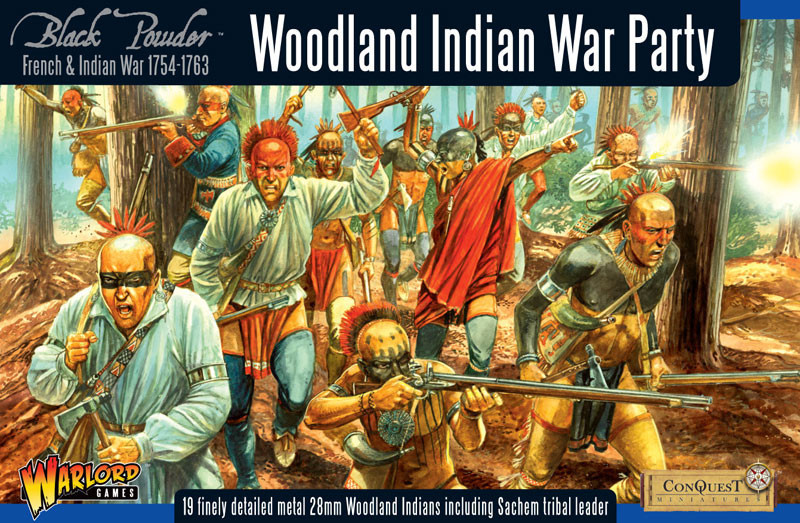 Woodland Indian War Party - Black Powder - Warlord Games
