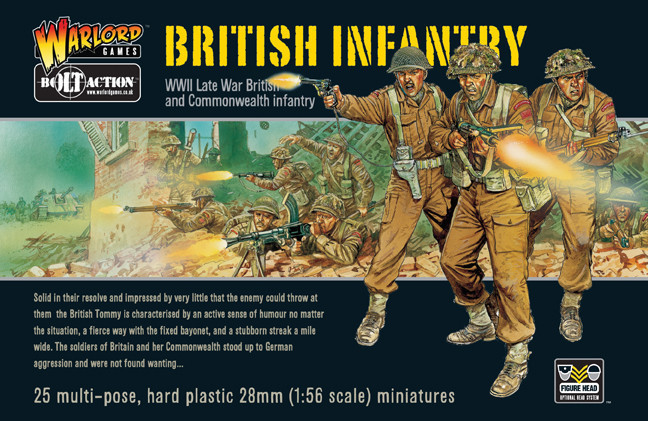 WWII British Infantry (25) - British - Bolt Action