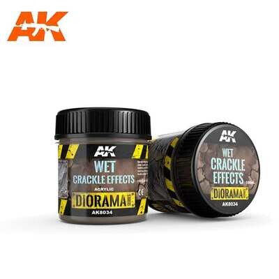 wet crackle effects – 100ml (Acryl)  - Diorama - AK Interactive