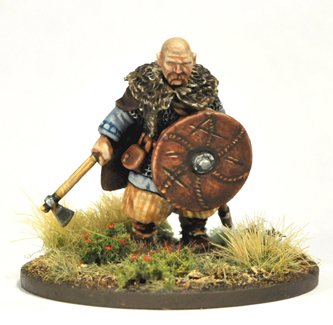 Jarl Sigvaldi & 3 Jomsvikings (inc. Fixed Warlord) - SAGA - Jomswikinger