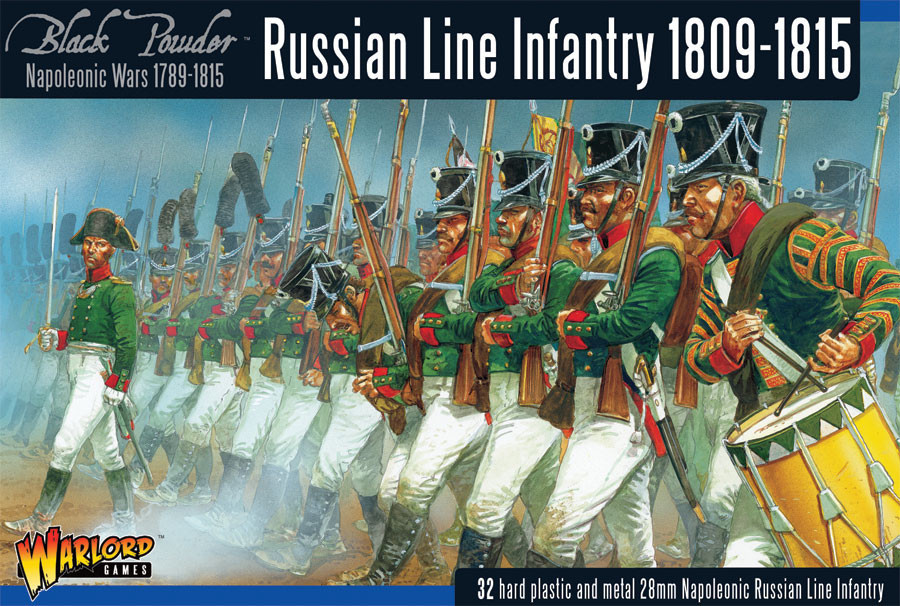Early Russian Infantry (1809-1815) - Black Powder - Warlord Games