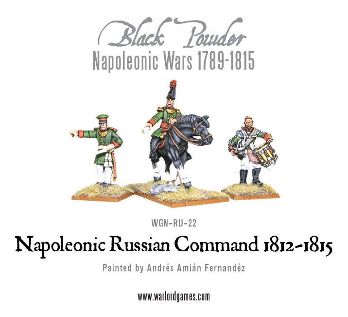 Russian Command (1812-1815) - Black Powder - Warlord Games