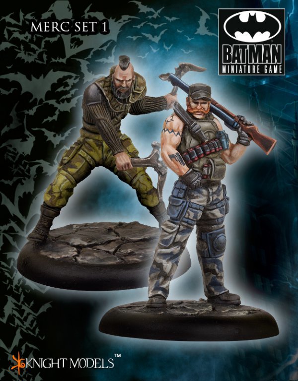 Bane Mercs Set 1 - Batman Miniature Game - Knight Models