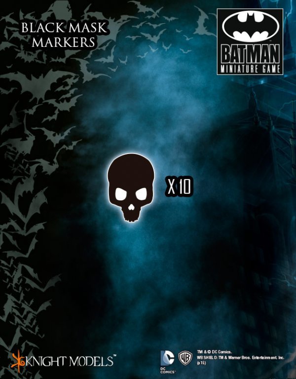 Black Mask Marker - Batman Miniature Game