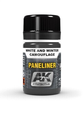 Paneliner for White and Winter Camouflage  - AK Interactive