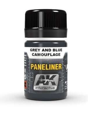 Paneliner for Grey and Blue Camouflage - AK Interactive