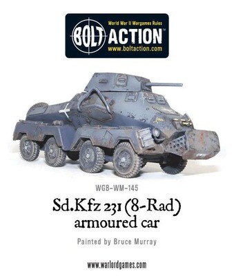 Sd.Kfz 231 (8-Rad) Armoured Car - Bolt Action - Warlord Games