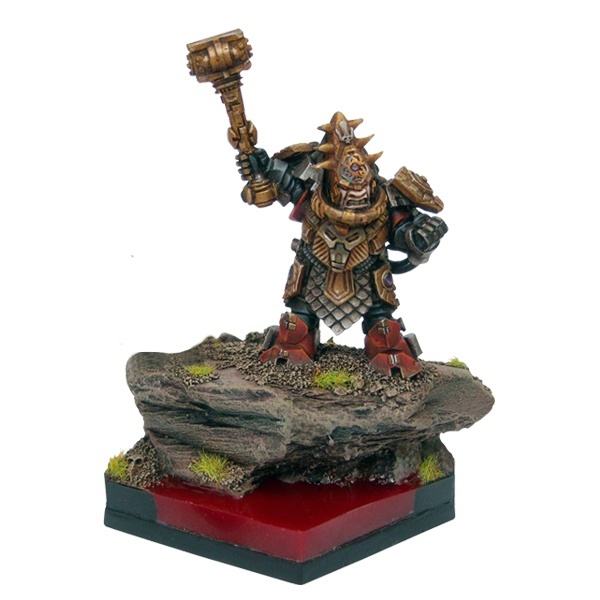 Abyssal Dwarf King - Abyssal Dwarfs - Kings of War - Mantic Games