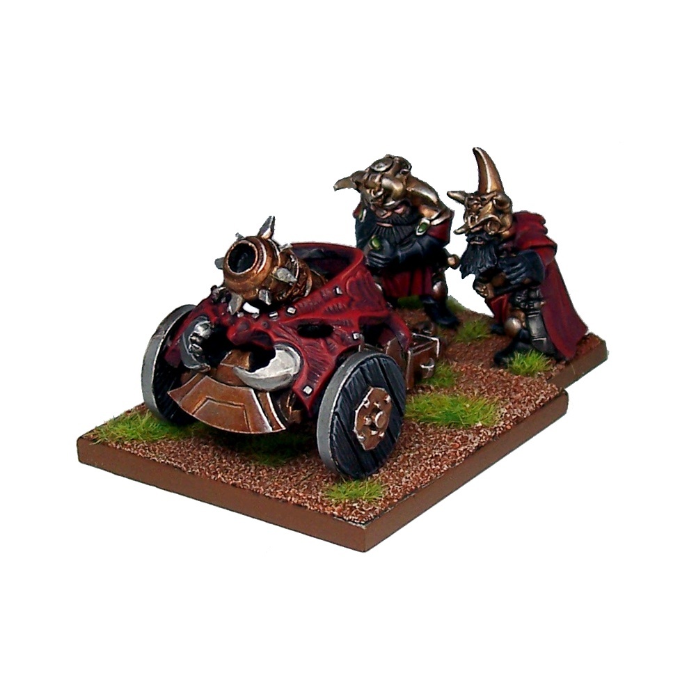 Abyssal Dwarf Angkor Heavy Mortar - Abyssal Dwarfs - Kings of War - Mantic Games