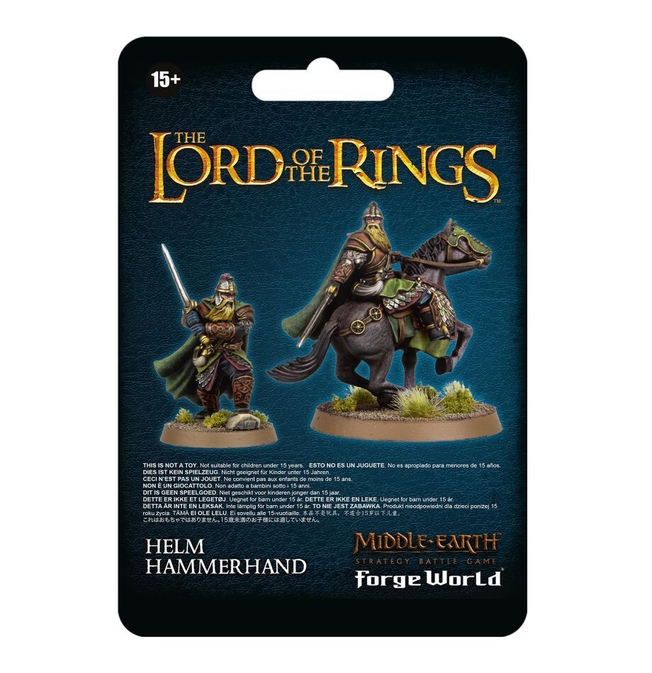 MO: Helm Hammerhand Foot and Mounted - LotR - Forgeworld