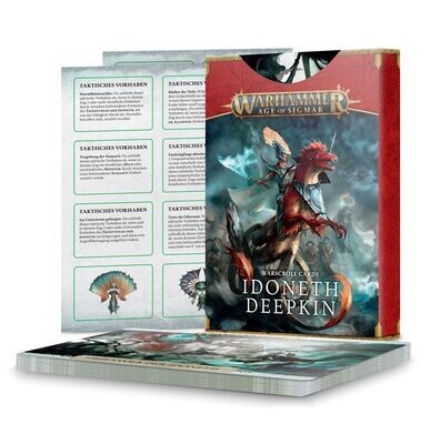 Schriftrollenkarten: Idoneth Deepkin Warscroll Cards - Warhammer Age of Sigmar - Games Workshop