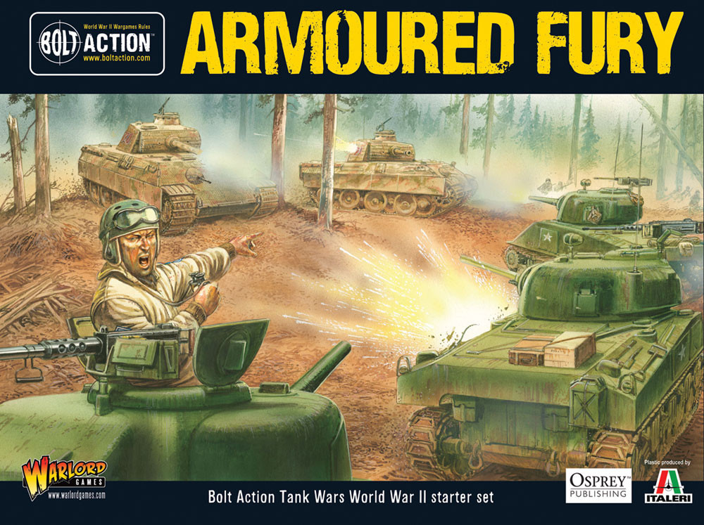 Tank War Starter Set - Armoured Fury - Bolt Action - Warlord Games