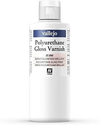 Vallejo Polyurethane - Varnish Gloss 200ml - VAL27650 by Vallejo