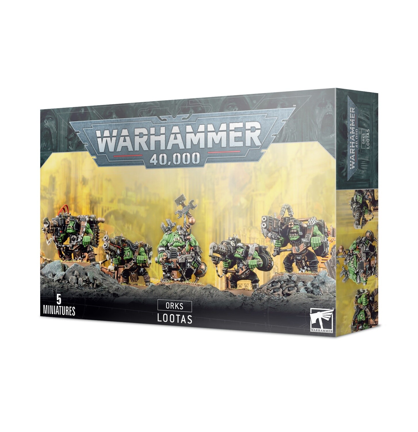 Orks Ork Lootas Ork Burna Boyz Plündera - Warhammer 40K - Games Workshop Orks Ork Lootas Ork Burna Boyz Plündera - Warhammer 40K - Games Workshop
